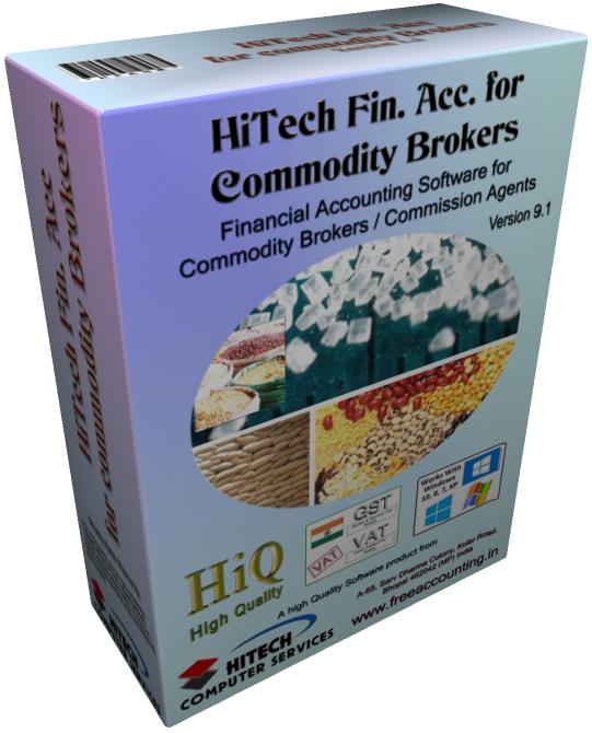 Business Management and Accounting Software for commodity brokers, commission agents. Modules : Parties, Transactions, Payroll, Accounts & Utilities. Free Trial Download.